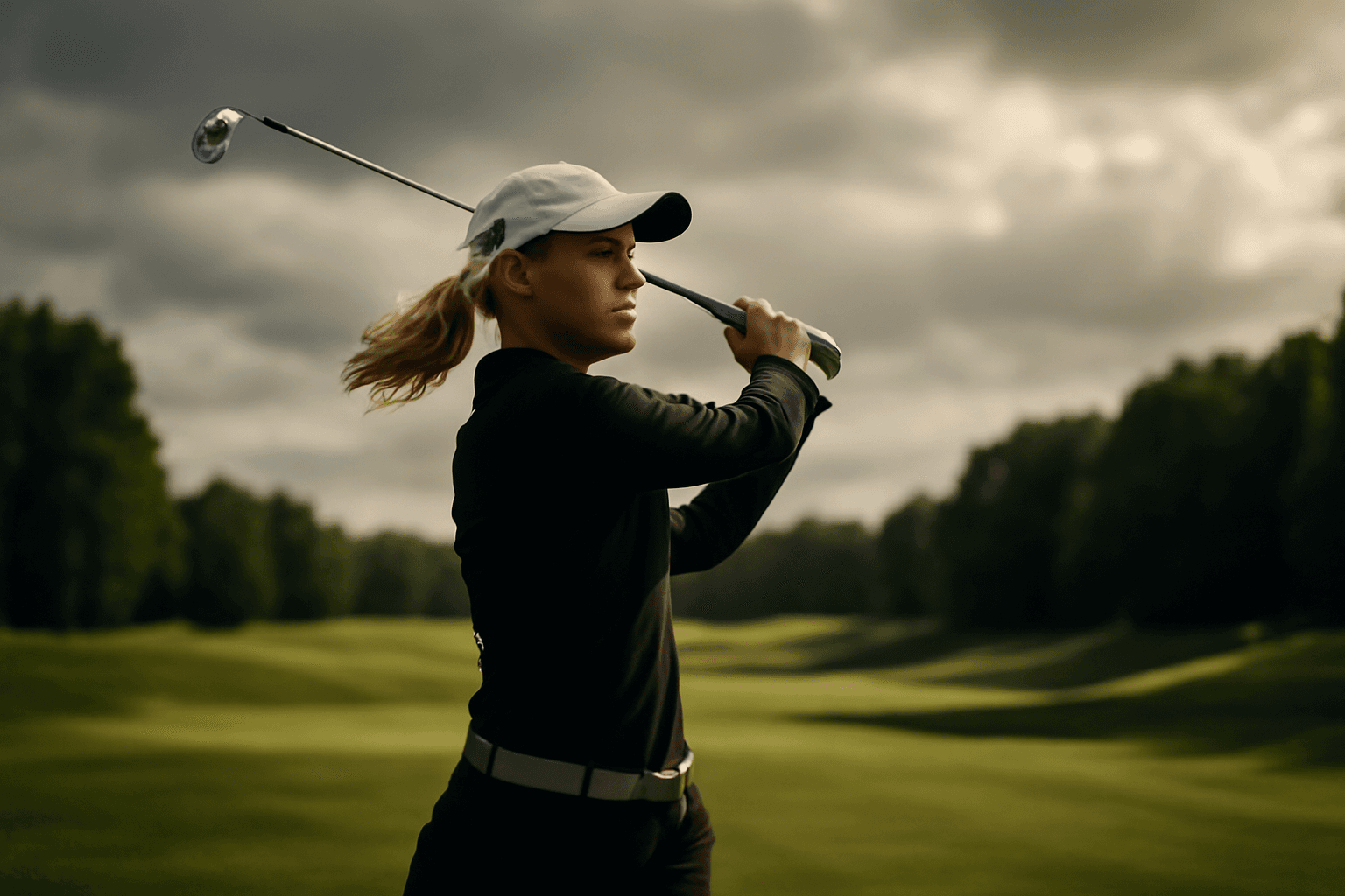 Frida Kinhult och Anna Nordqvist åtta slag efter Kim