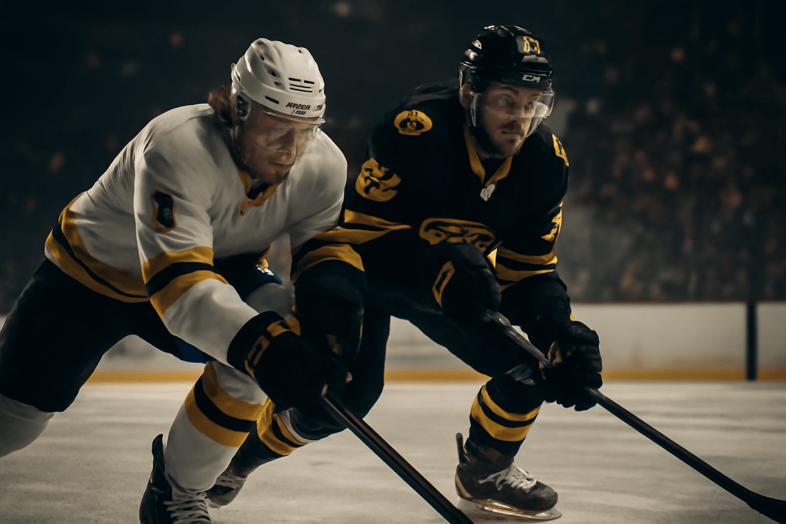 Lindholm och Pastrnak — svenskt avgörande i Boston