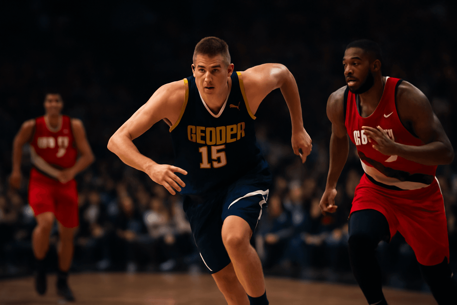 När Jokic tappade kontrollen och sprang över planen