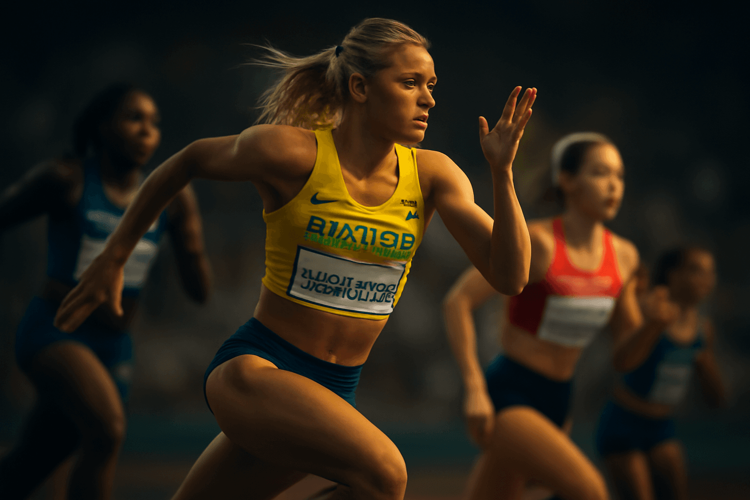 Axelina Johansson 19,92 i Eugene visar världstakt