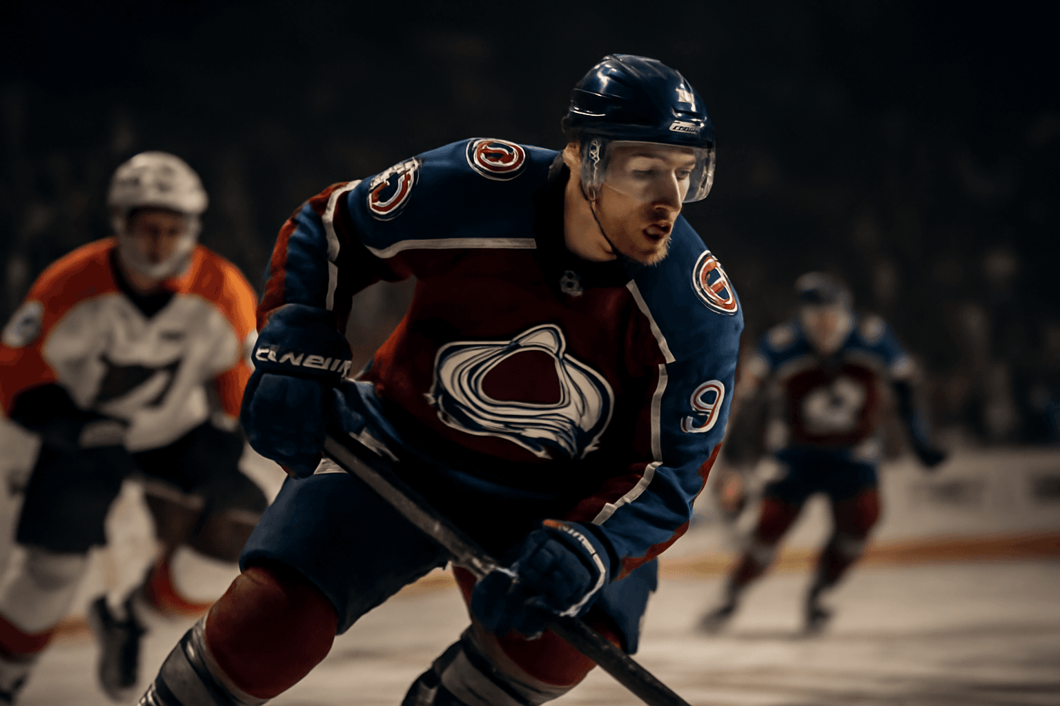 Landeskogs familj överraskar i Colorado – hyllar comeback