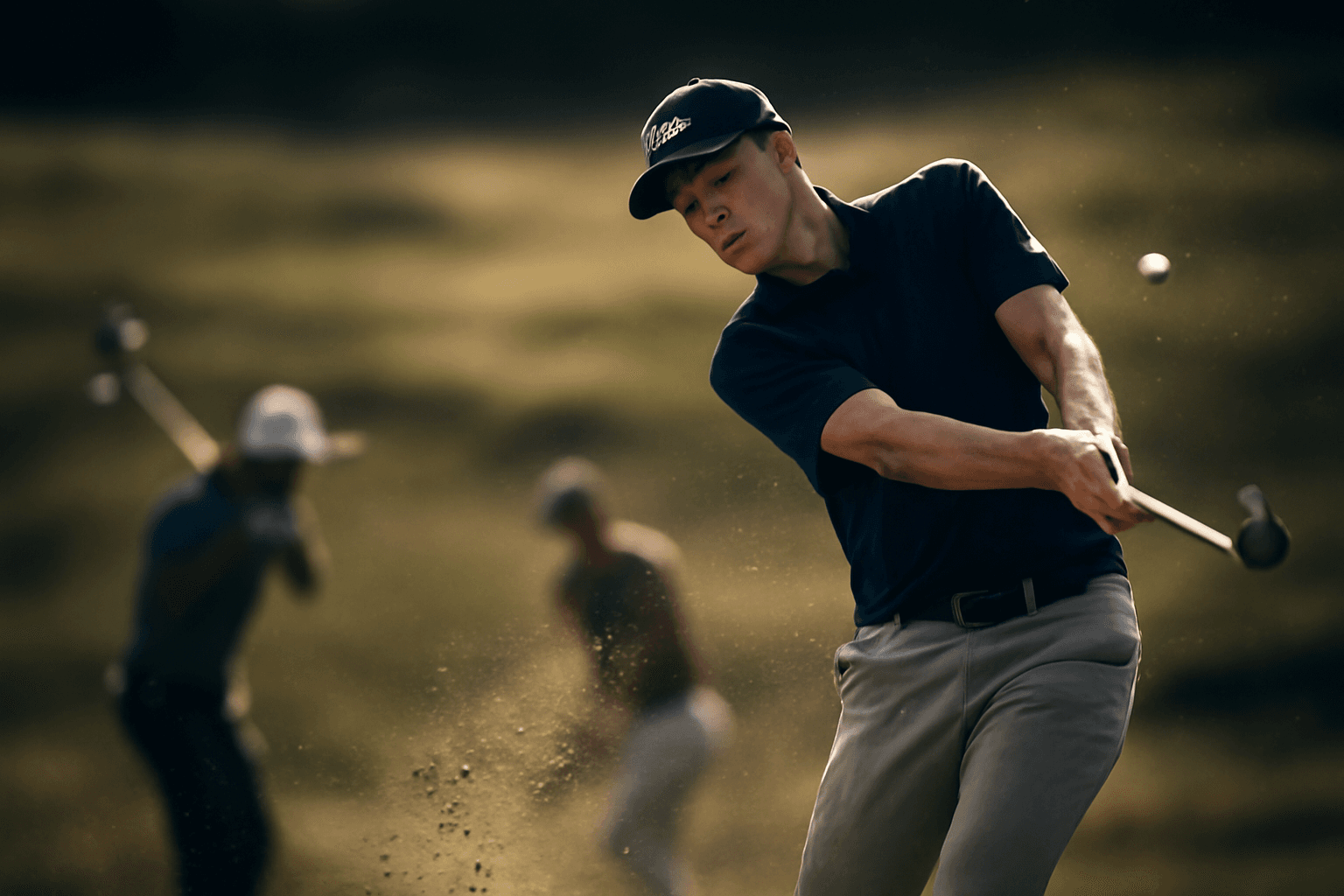 Ludvig Åberg: under par direkt på svåra Shinnecock Hills