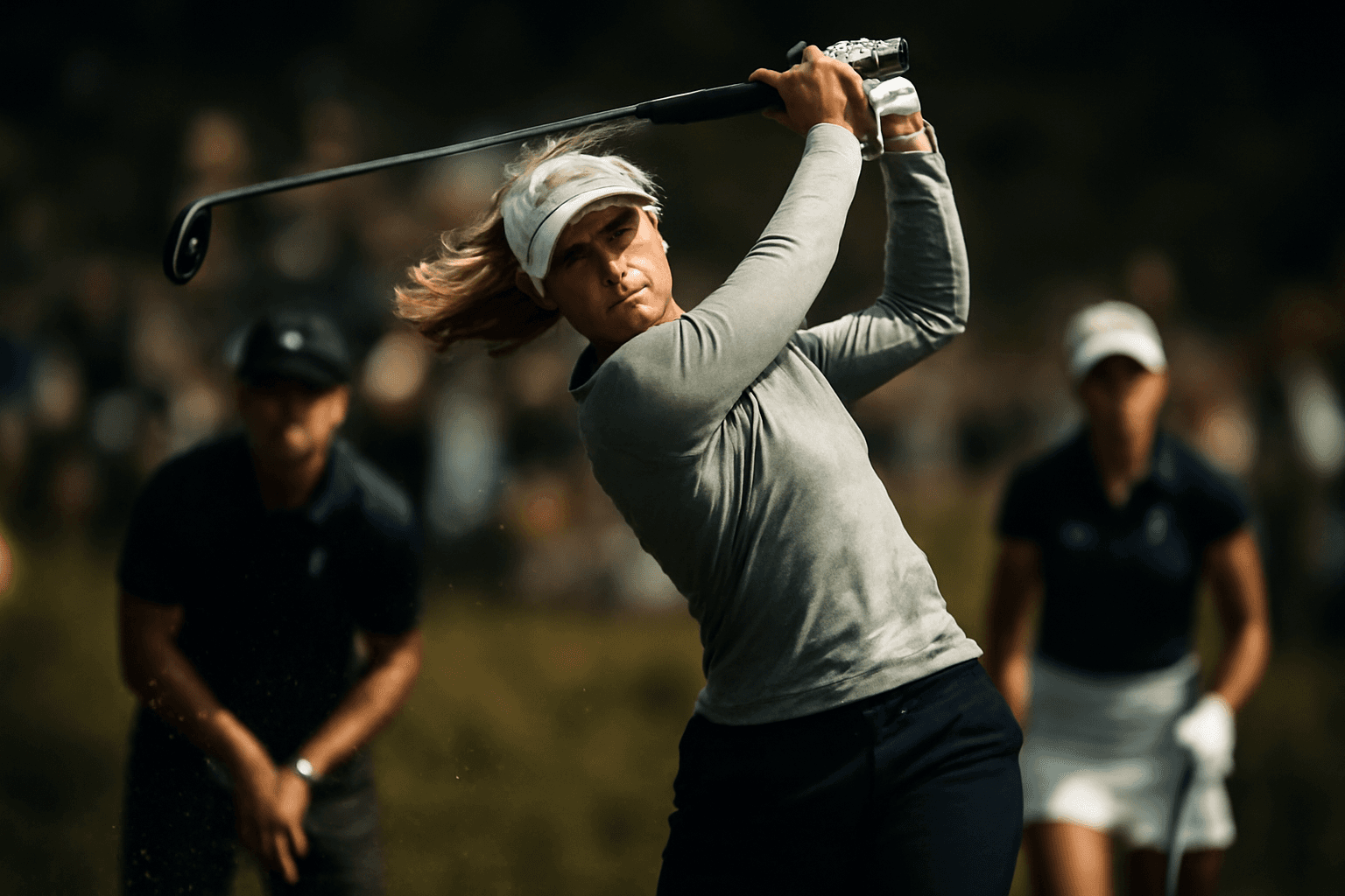 Maja Starks berg-och-dalbanespel i PGA-mästerskapet