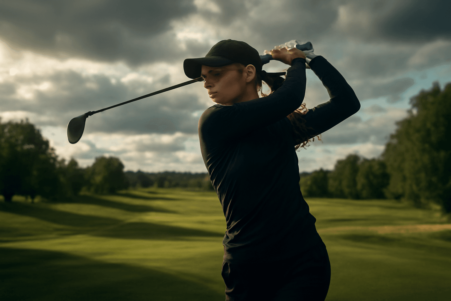 Nio slag sämre för Maja Stark på Hazeltine i dammajor