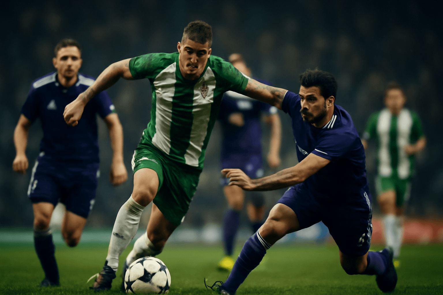 Hammarby måste stå emot ett fysiskt Anderlecht ikväll på 3 arena