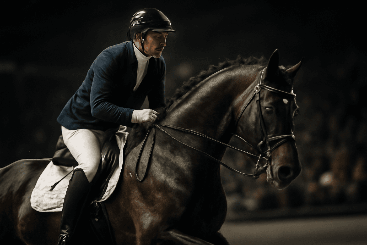 Melwin Lycke Holm till EM – uttagningen splittrar i dressyr